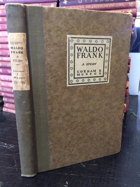 Image for Waldo Frank - A Study