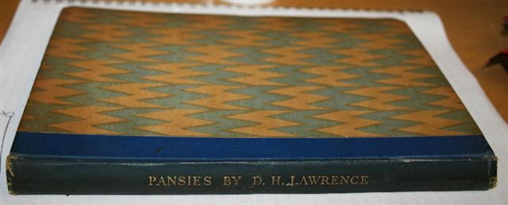 Image for Pansies. Poems by D. H. Lawrence