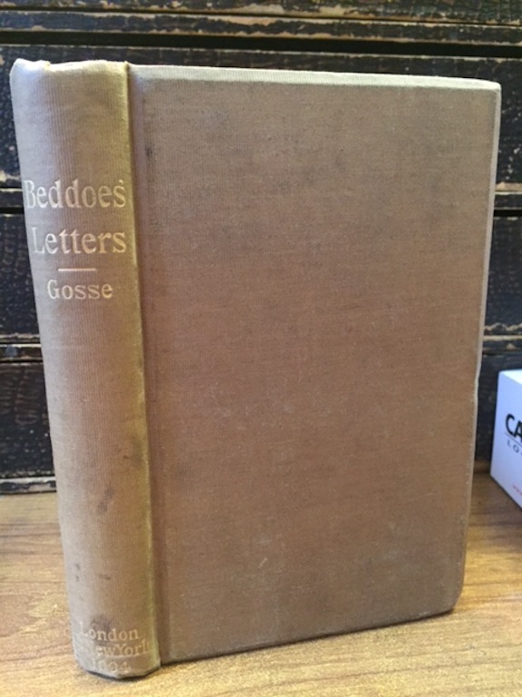 Image for The Letters of Thomas Lovell Beddoes