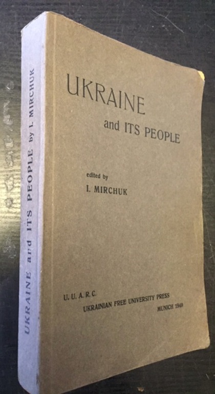Image for Ukraine and Its People, a Handbook with Maps, Statistical Tables and Diagrams
