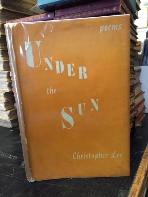 Image for Under the Sun - poems