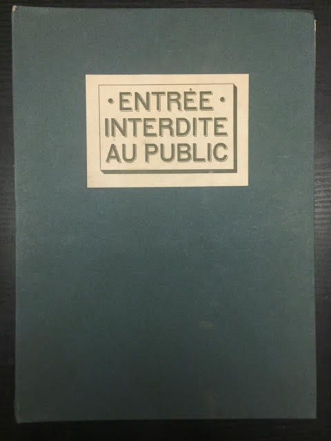 Image for Entrée Interdite au Public - 20 erotic illustrations