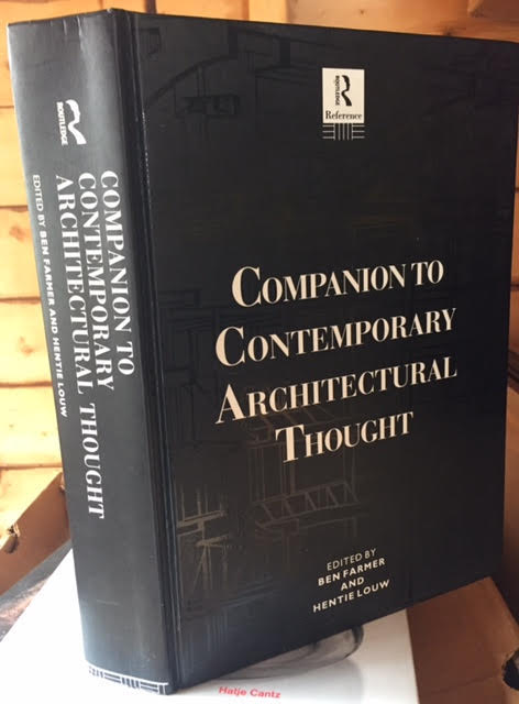 Image for Companion to Contemporary Architectural Thought