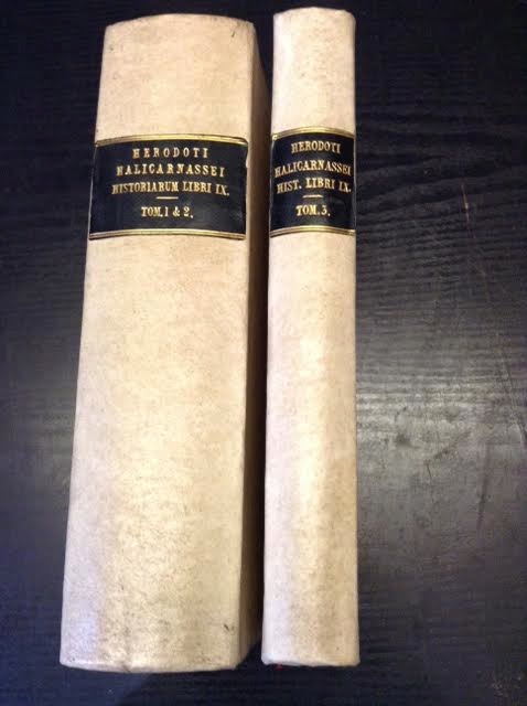 Image for Herodoti Halicarnassei Historiarum Libri IX 3 Volumes in 2
