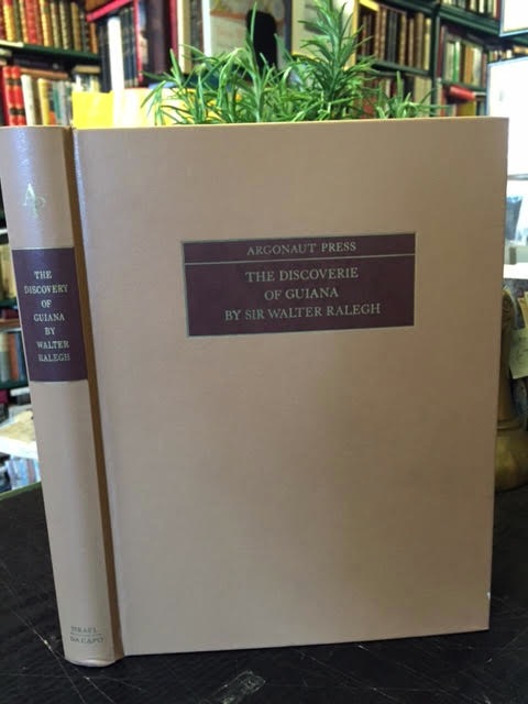 Image for The Discoverie of Guiana (Argonaut Press No. 5)