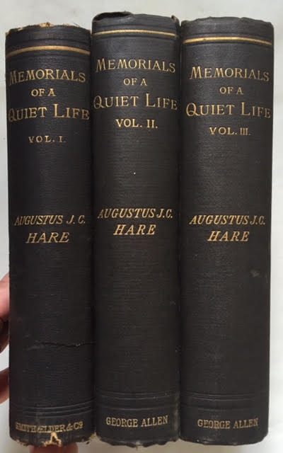 Image for Memorials of a Quiet Life in 3 Volumes