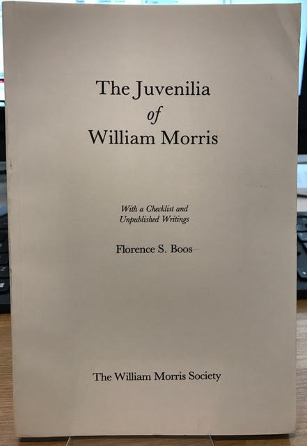 Image for The Juvenilia of William Morris: With a Checklist and Unpublished Writings
