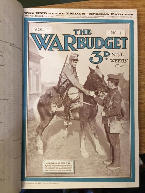 Image for The War Budget Vol II No's 1 - 13