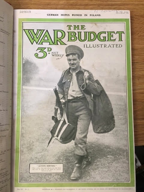 Image for The War Budget Vol III No's 1 - 13