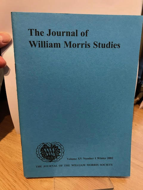Image for The Journal of William Morris Studies. Volume XV / 15 , Number 1, Winter 2002