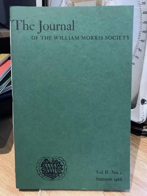 Image for The Journal of the William Morris Society. Volume II / 2 , Number 2, Summer 1968