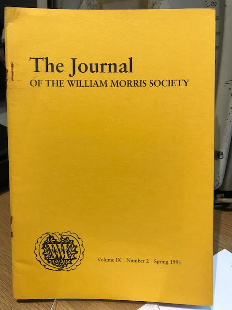 Image for The Journal of the William Morris Society. IX / 9 , Number 2, Spring 1991