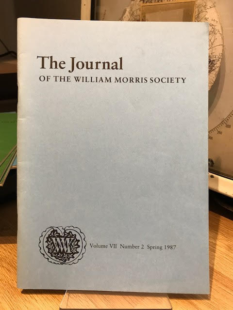 Image for The Journal of the William Morris Society. VII/7, Number 2, Spring 1987