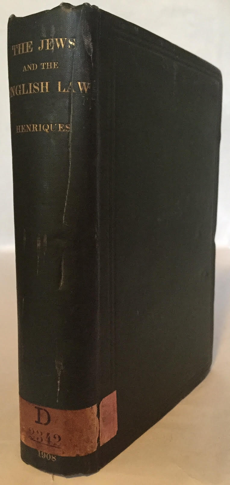 Image for The Jews and the English Law