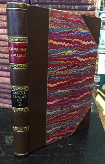 Image for Cheshunt College Cambridge Annual Reports 1933- 1943 (11 issues)