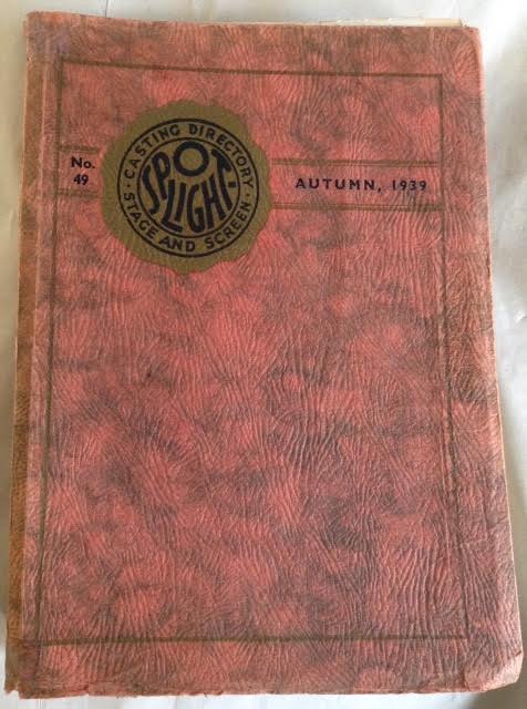 Image for The Spotlight Casting Directory for Stage and Screen - No. 49 Autumn 1939