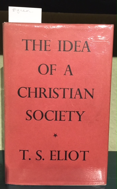 Image for The Idea Of A Christian Society