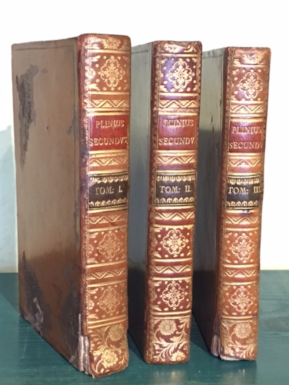 Image for Caii Plinii Caecilii Secundi. Epistolarum Libri Decem. Opera Quae Supersunt, Omnia. Consulis Panegyricus Nervae Trajano Augusto Dictus. Three volumes