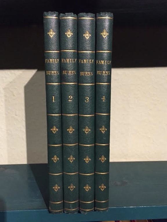 Image for The Illustrated Family Burns With an Original Memoir. In 4 volumes.