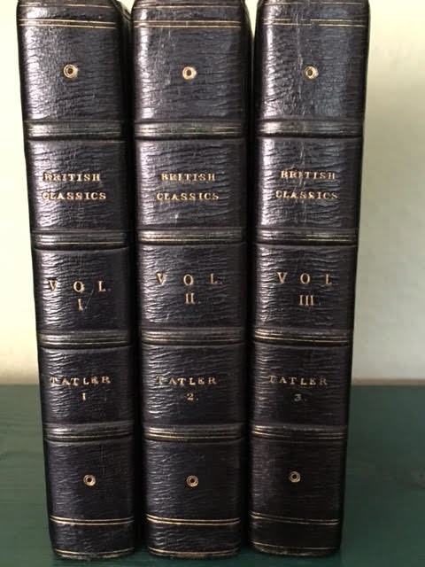 The British Classics. In 24 volumes complete. The Tatler (4 vols), The Spectator (8 vols), The Guardian (2 vols), The Rambler (4 vols), The Adventurer (4 vols), The Idler (2 vols) Image for The British Classics. In 24 volumes complete. The Tatler (4 vols), The Spectator (8 vols), The Guardian (2 vols), The Rambler (4 vols), The Adventurer (4 vols), The Idler (2 vols)
