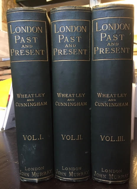 Image for London Past and Present : Its History, Associations, and Traditions. In Three Volumes Based Upon The Handbook of London By The Late Peter Cunningham