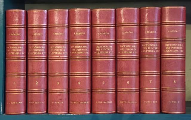 Dictionnaire Critique et Documentaire des Peintres, Sculpteurs, Dessinateurs et Graveurs de Tous les Temps et de Tous les Pays...8 volumes Image for Dictionnaire Critique et Documentaire des Peintres, Sculpteurs, Dessinateurs et Graveurs de Tous les Temps et de Tous les Pays...8 volumes