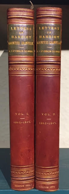 Image for Letters of Harriet Countess Granville 1810-1845. In two volumes