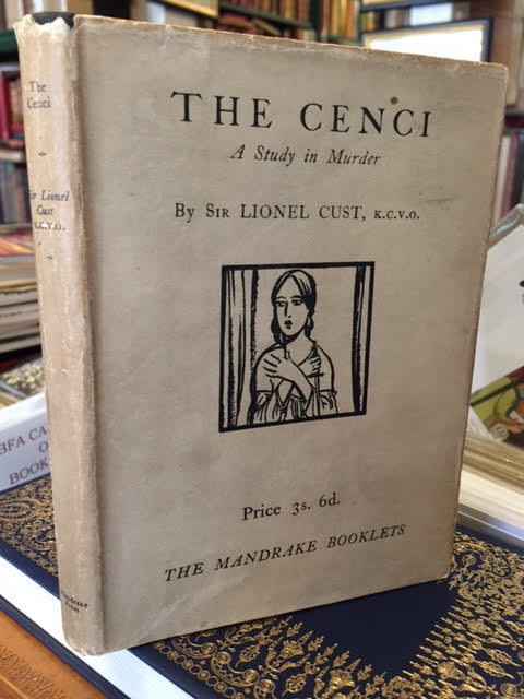 Image for The Cenci : A Study in Murder. The Mandrake Booklets