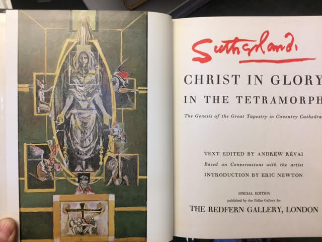 Image for Sutherland. Christ in Glory in the Tetramorph. The Genesis of the Great Tapestry in Coventry Cathedral