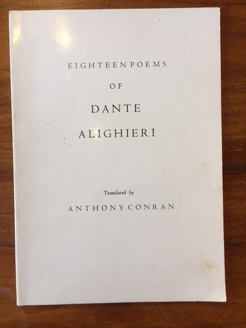 Image for Eighteen Poems of Dante Alighieri