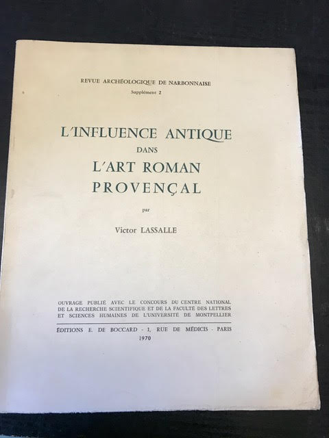 Image for L'Influence Antique dans L'Art Roman Provencal