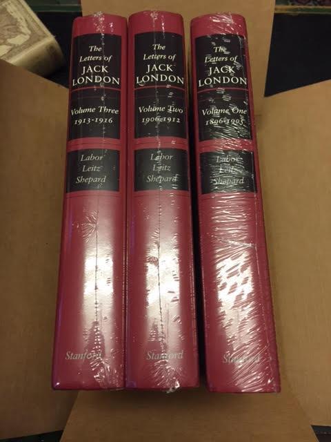 Image for The Letters of Jack London (3 Vol. Set) Vol. 1: 1896-1905; Vol. 2: 1906-1912; Vol. 3: 1913-1916