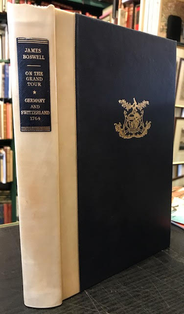 Image for Boswell On The Grand Tour : Germany and Switzerland 1764 The Yale Editions of the Private Papers of James Boswell