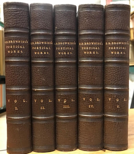 Elizabeth Barrett Browning's Poetical Works. In five volumes Image for Elizabeth Barrett Browning's Poetical Works. In five volumes