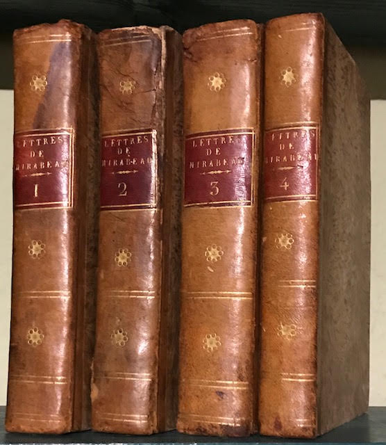 Image for Lettres Originales de Mirabeau : Ecrites du Donjon de Vincennes, Pendant les Annees 1777, 78, 79 et 80... In four volumes