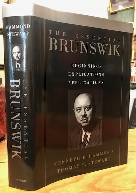 Image for The Essential Brunswik : Beginnings, Explications, Applications