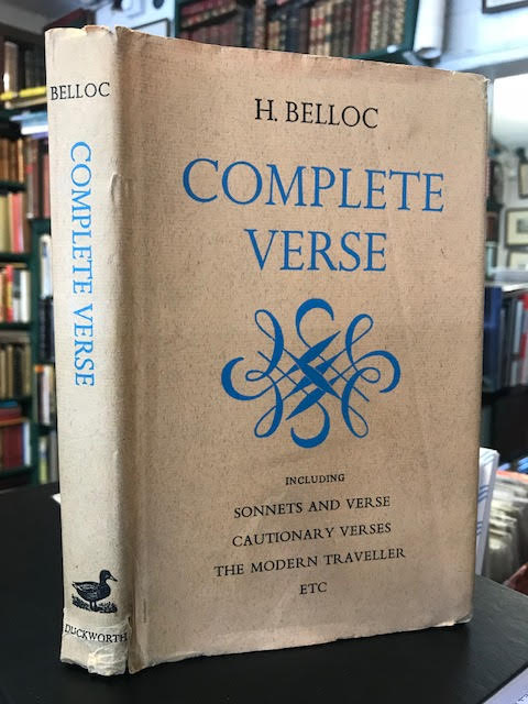 Image for Complete Verse : Including Sonnets and Verse, Cautionary Verses, The Modern Traveller, etc.