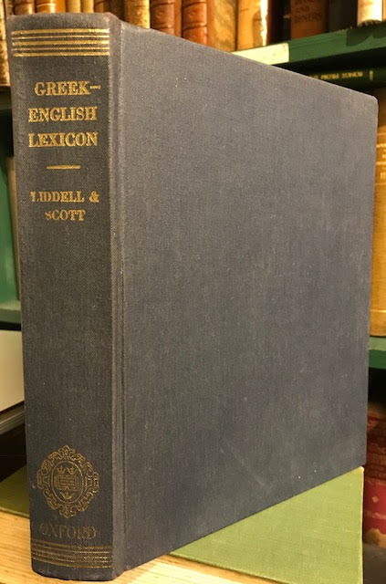 Image for An Intermediate Greek-English Lexicon founded upon the seventh edition of Liddell and Scott's Greek-English Lexicon