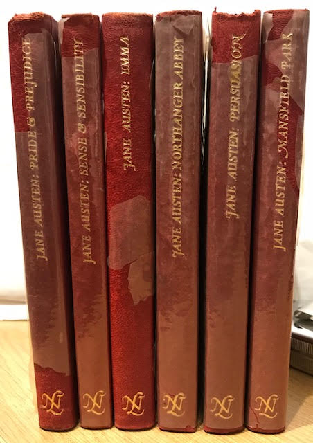 Image for Pride and Prejudice. Persuasion. Emma. Mansfield Park. Sense and Sensibility. Northanger Abbey. The Novel Library. In six volumes