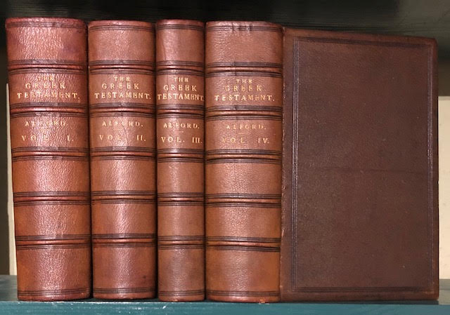 Image for The Greek Testament : With a Critically Revised Text: A Digest of Various Readings ... In four volumes