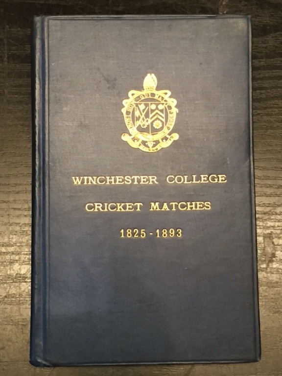 Image for Winchester College Public Schools Cricket Matches 1825 - 1893