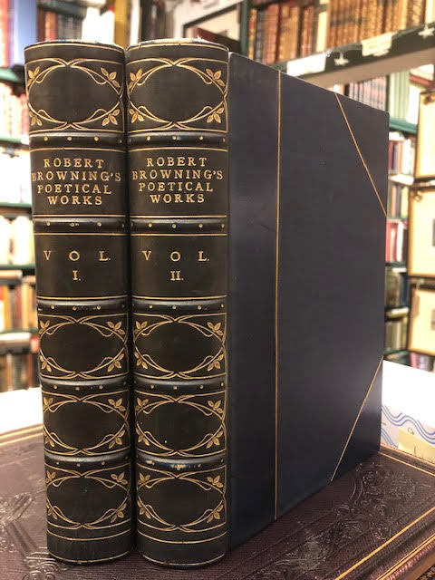 Image for The Poetical Works of Robert Browning. With Portraits. In Two Volumes.