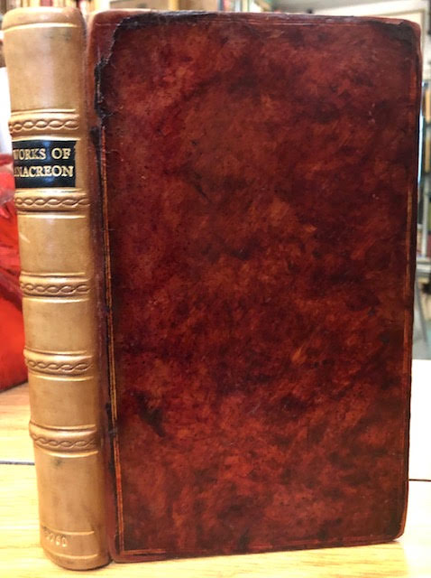Image for The Works of Anacreon, Sappho, Bion, Moschus and Musaeus