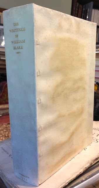 Image for The Writings of William Blake : Edited in Three Volumes. Three volumes in one