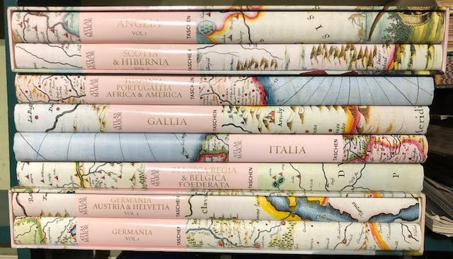 Atlas Maior of 1665 : Anglia. Scotia Hiberia. Gallia. Italia
