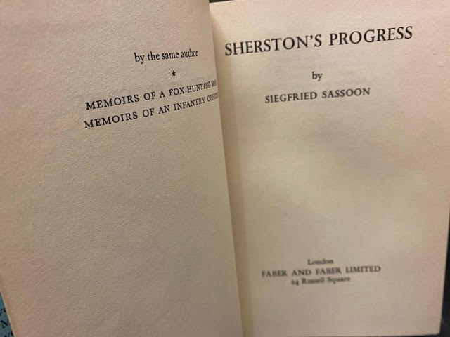 The Sherston Trilogy: Memoirs of A Fox-Hunting Man, Memoirs of an ...