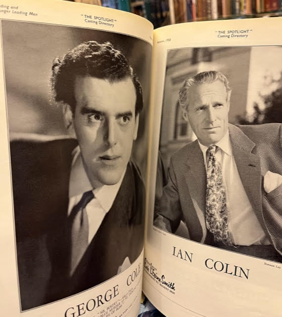 "The Spotlight" Casting Directory for Stage, Screen, Radio and